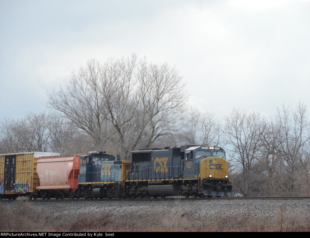 CSX 4543 on M626